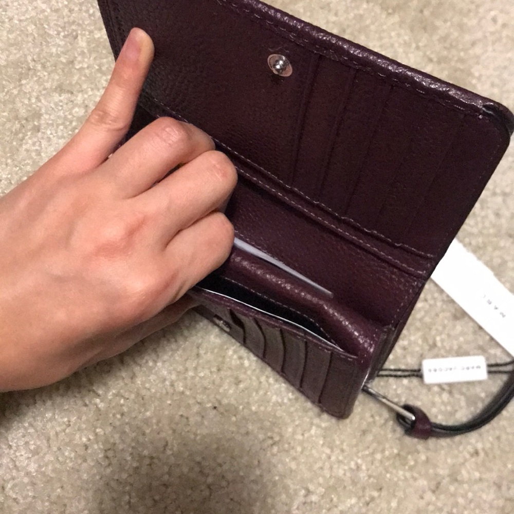Marc Jacobs Wallet Purse In Burgundy - Picture 4 of 8